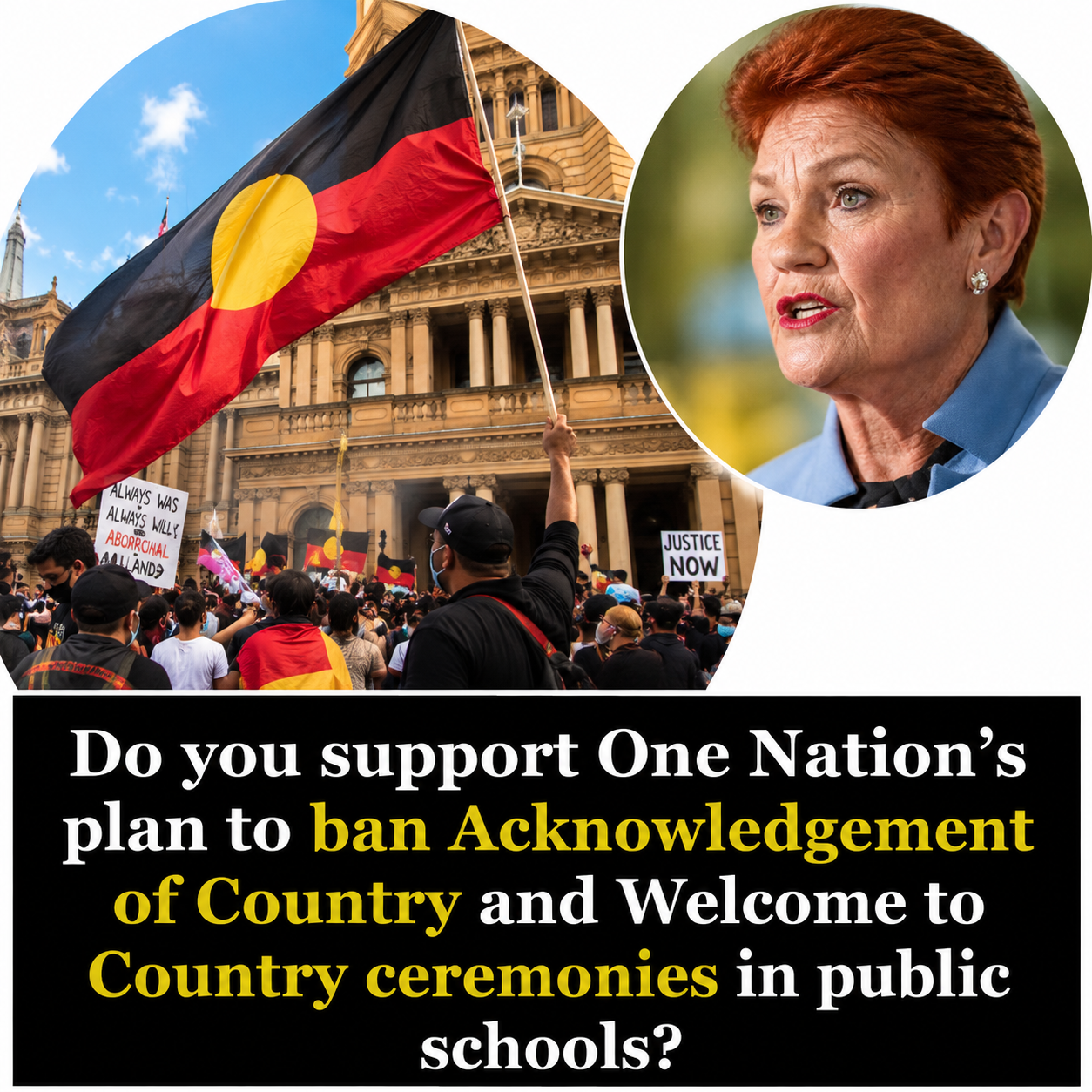 Pauline Hanson outlines One Nation policy on Welcome to Country ceremonies