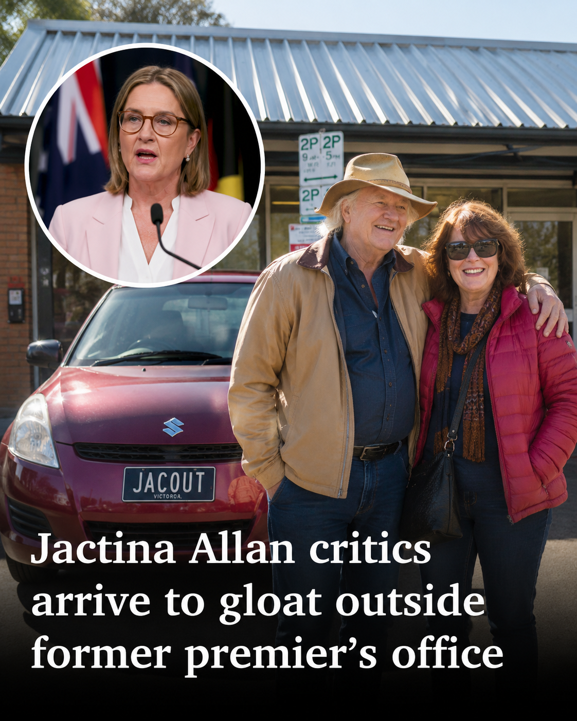 Former Victorian Premier Jacinta Allan during her political career