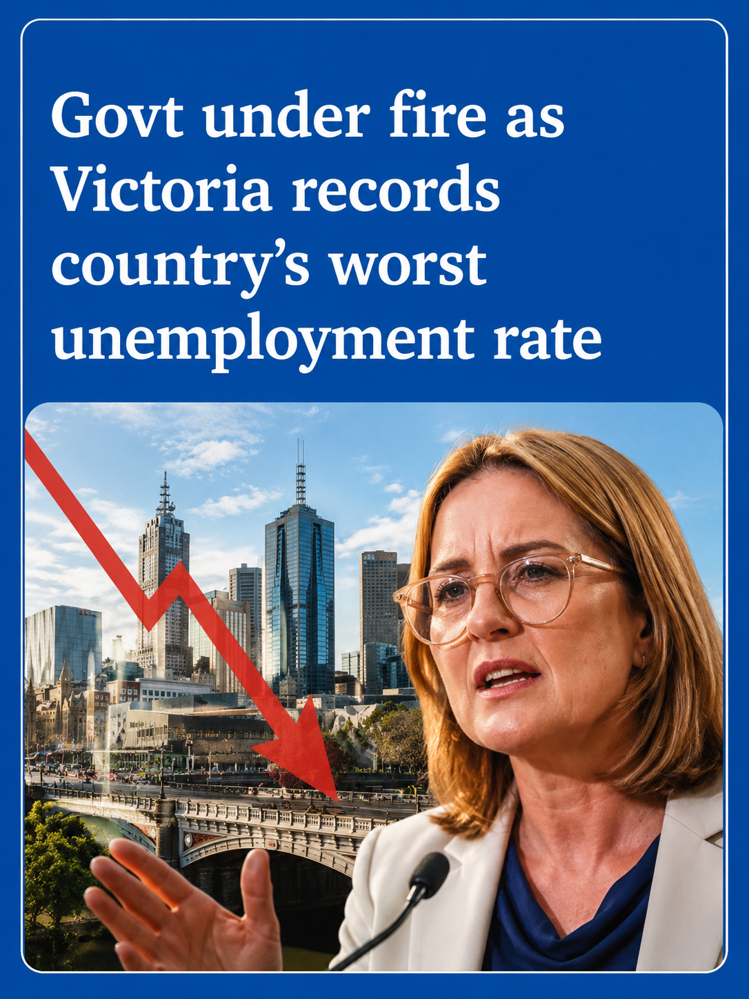Victoria records Australia's highest unemployment rate as business groups criticise state economic policy