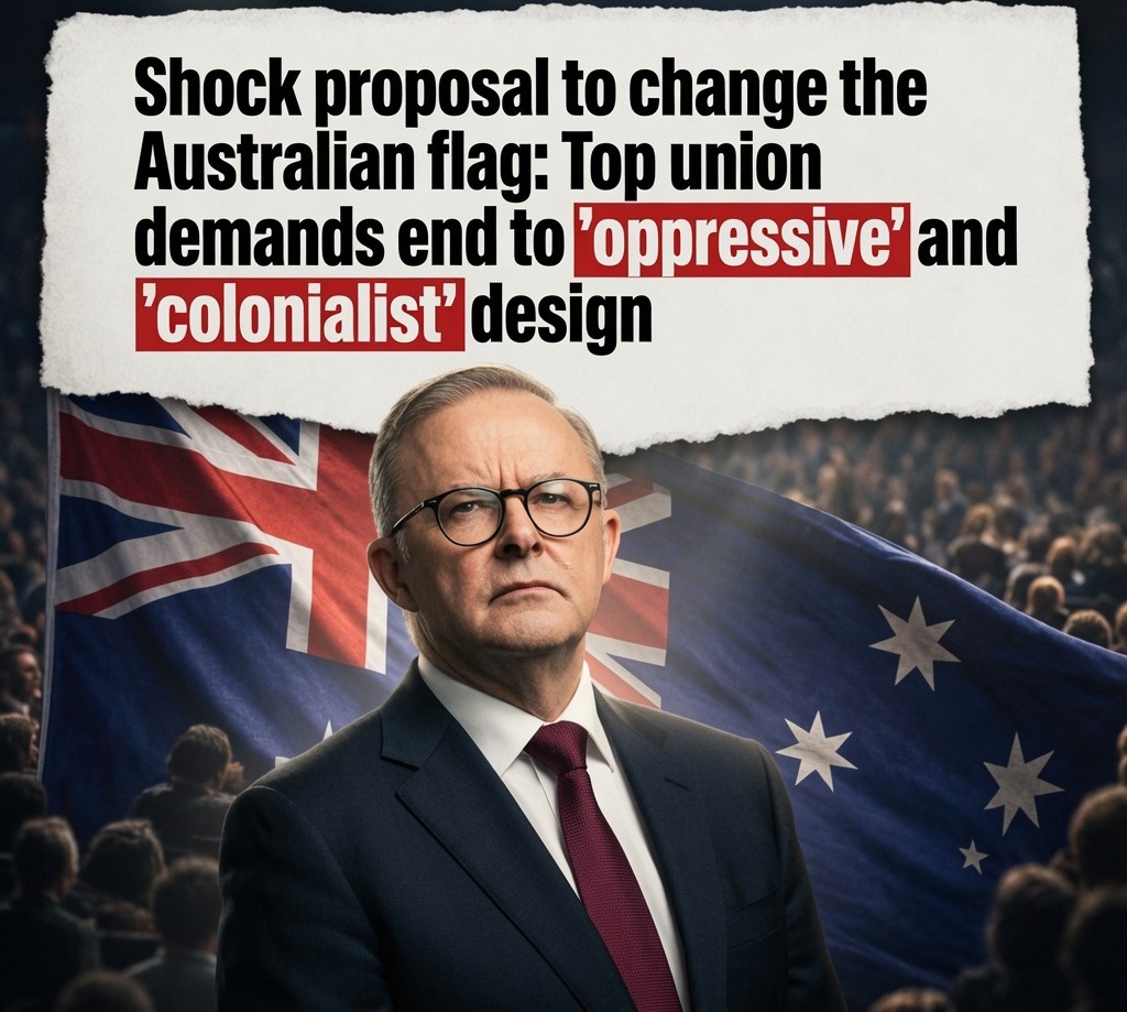 Australian national flag becomes the centre of renewed political debate over the Union Jack