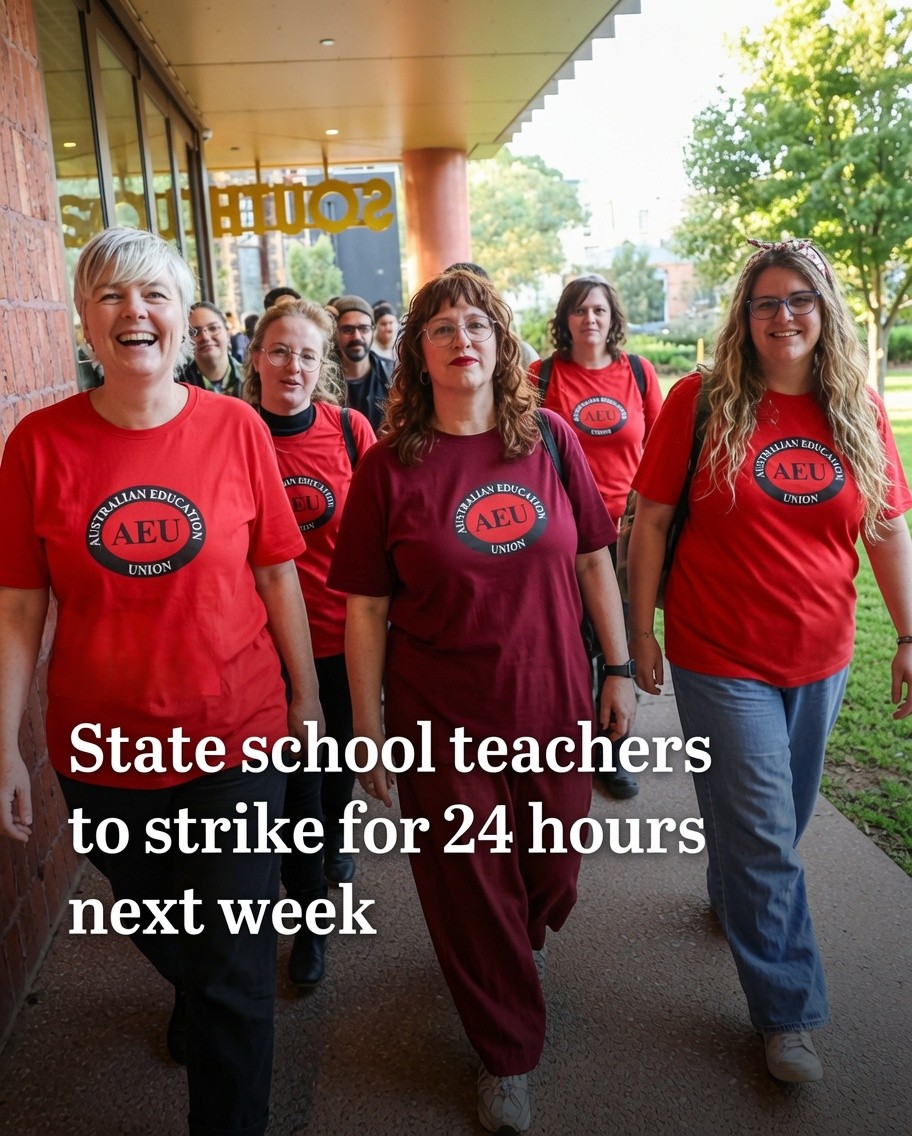 Victorian public school teachers prepare for a 24-hour statewide strike over pay, workload and school conditions