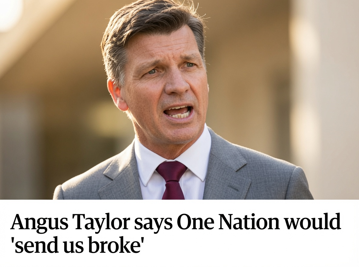 Angus Taylor economic speech