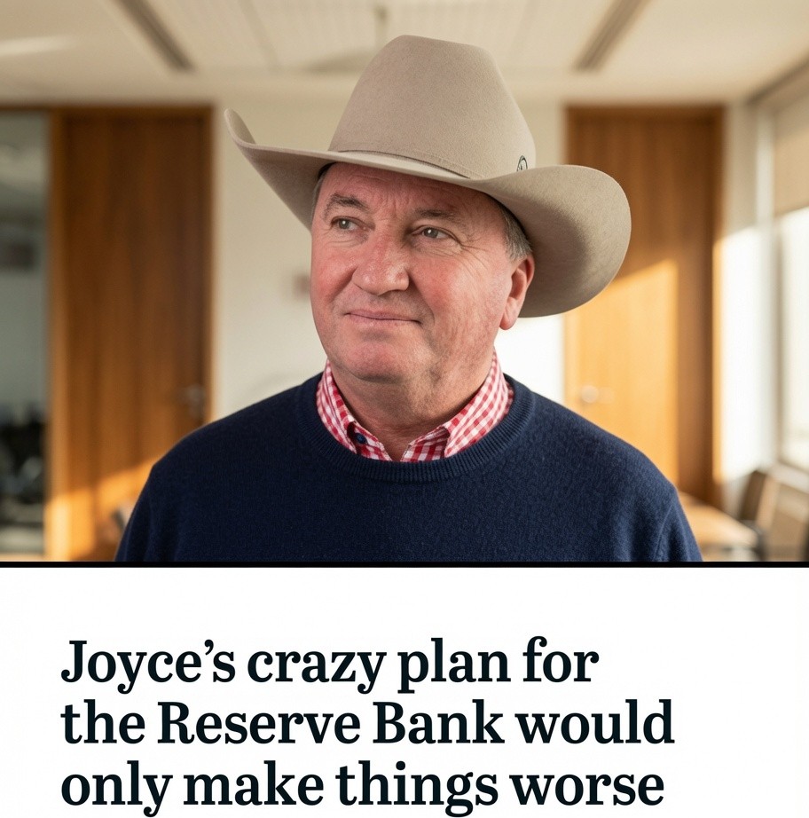 Barnaby Joyce as debate grows over One Nation's proposal to review the Reserve Bank of Australia