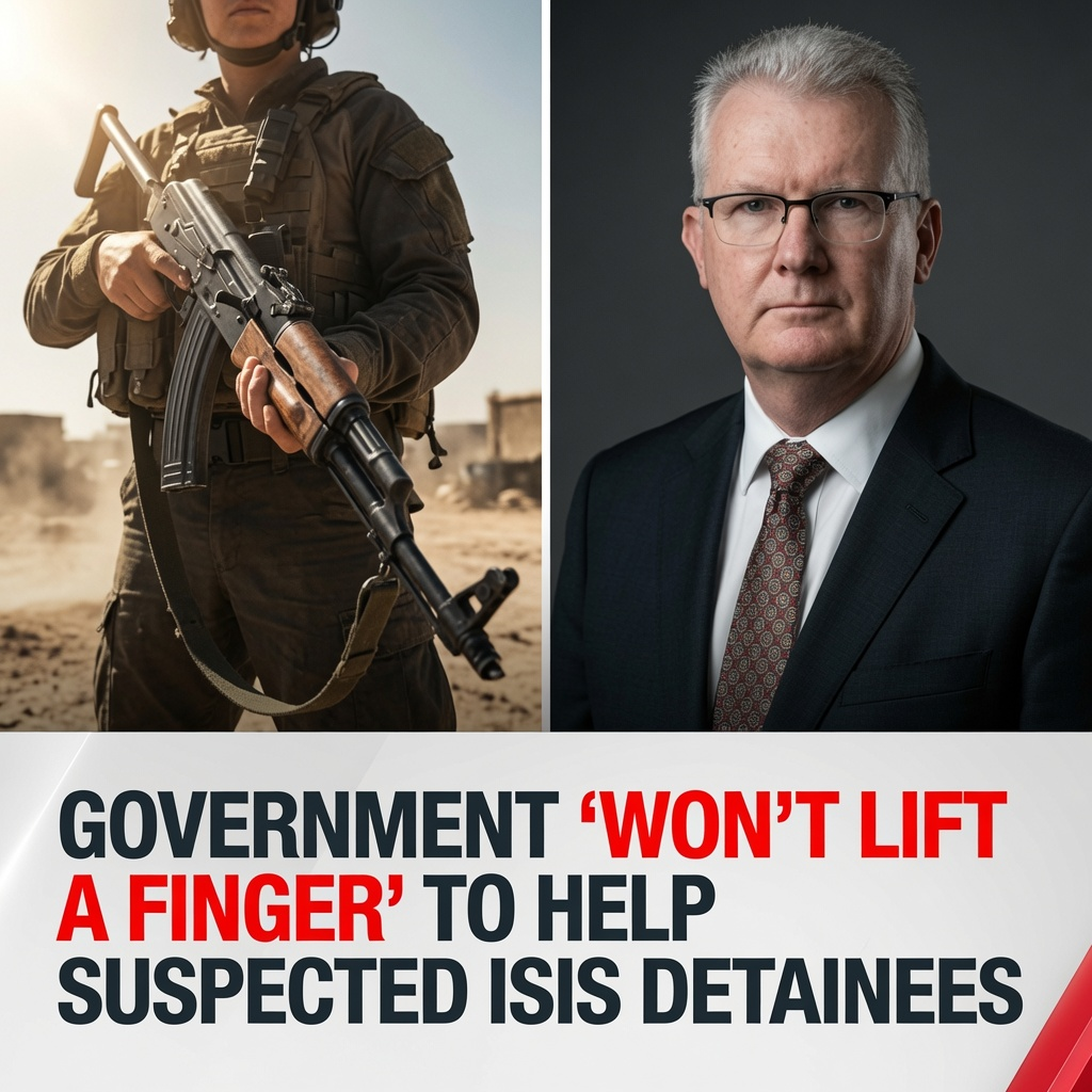 Home Affairs Minister Tony Burke discussing suspected Australian ISIS-linked detainees held in Iraq