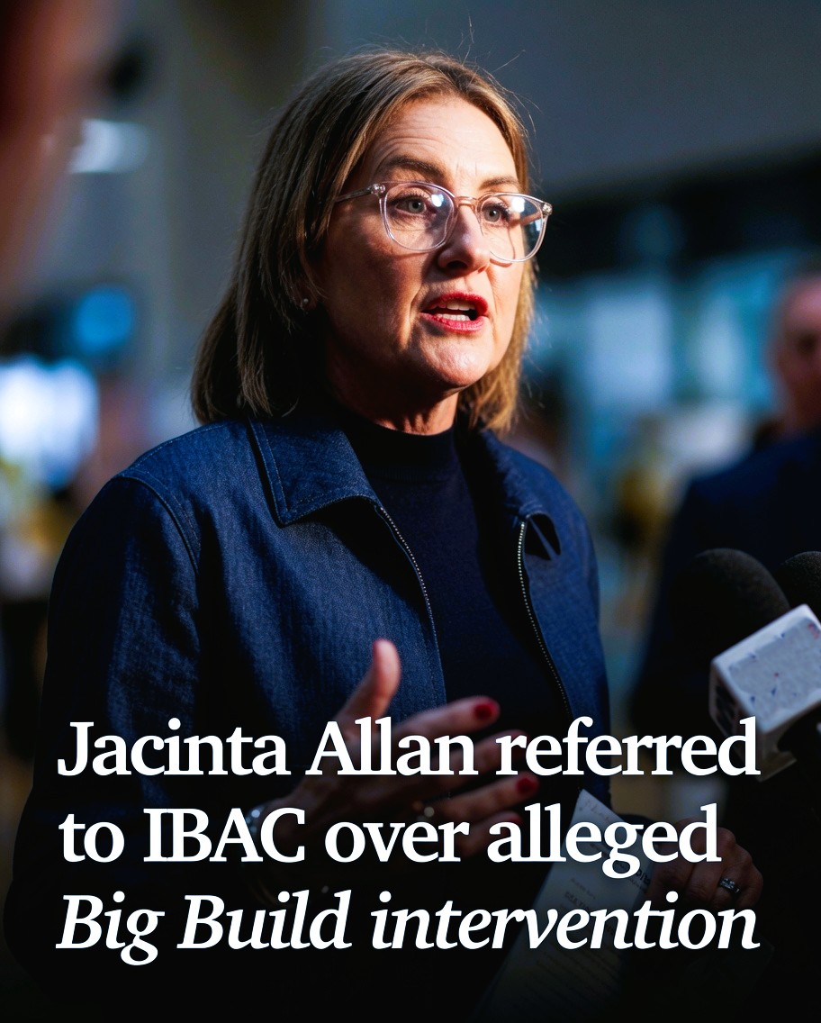 Jacinta Allan referred to Victoria's anti-corruption watchdog