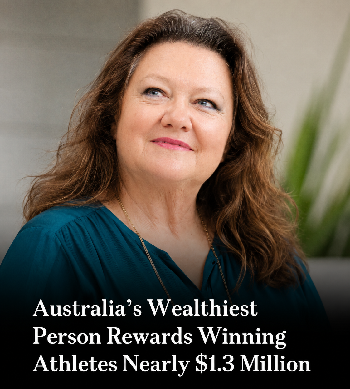 Gina Rinehart rewards Australia's Commonwealth Games swimmers with more than A$1.27 million in bonuses