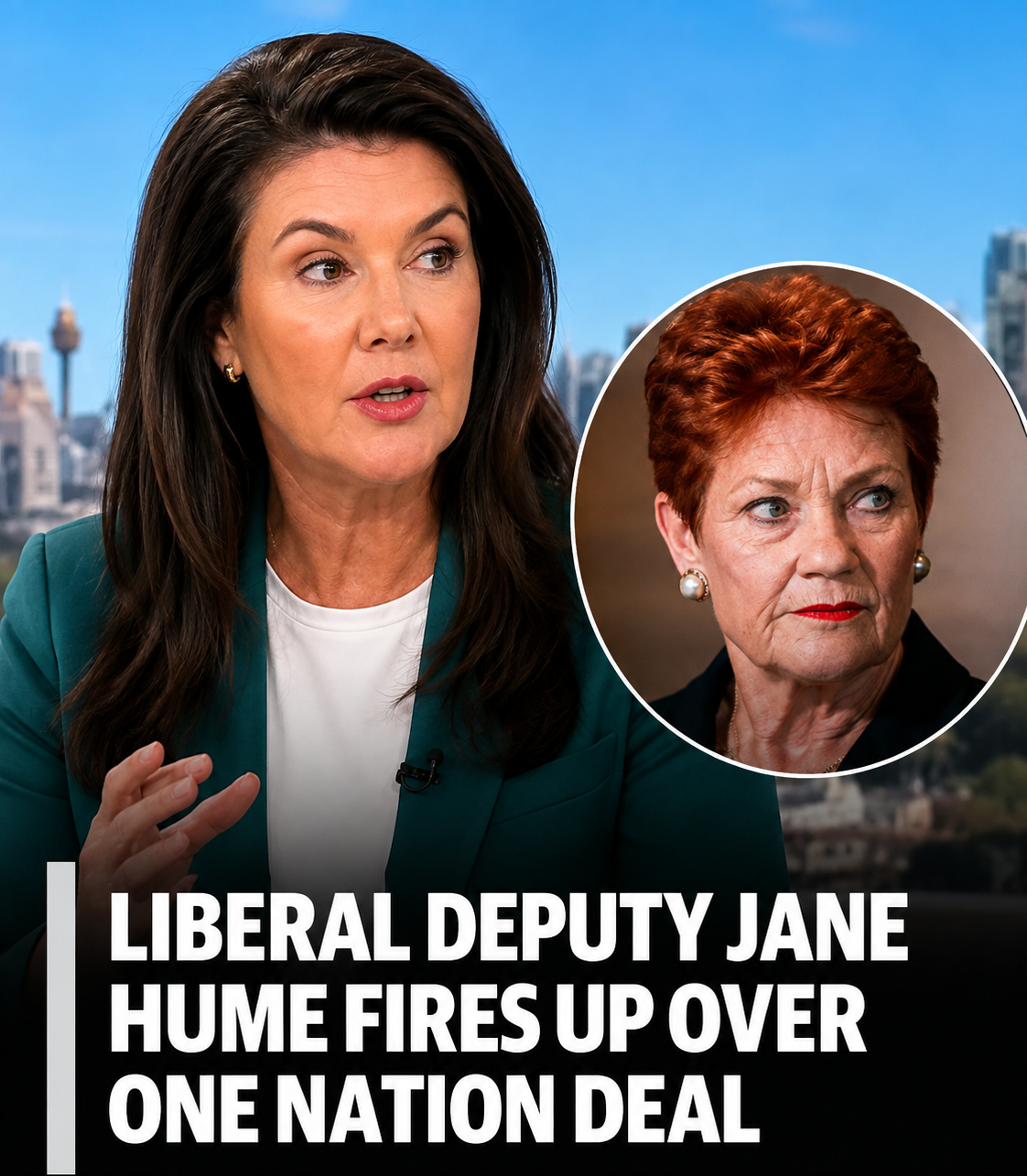 Liberal deputy leader Jane Hume rules out a formal Coalition agreement with Pauline Hanson's One Nation