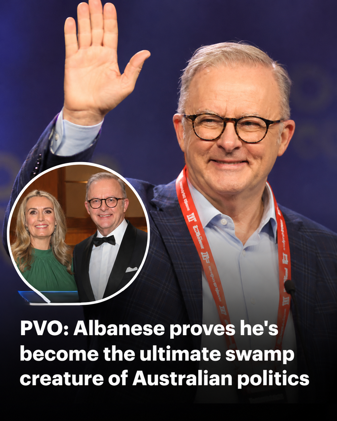 Prime Minister Anthony Albanese during a media appearance amid debate over political fundraising transparency