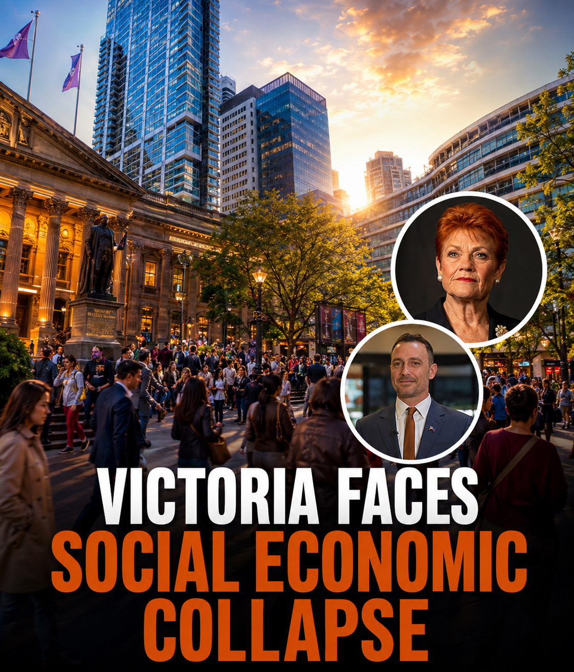 One Nation campaign highlights Victoria's debt, unemployment and infrastructure spending ahead of the state election