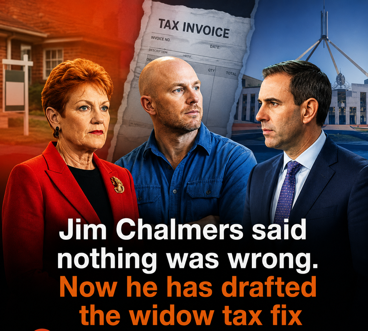 Treasurer Jim Chalmers releases draft legislation to address the so-called widow tax