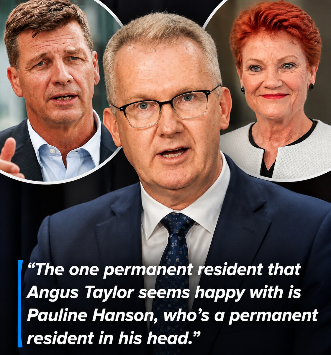 Home Affairs Minister Tony Burke responds to Angus Taylor's migration policy comments