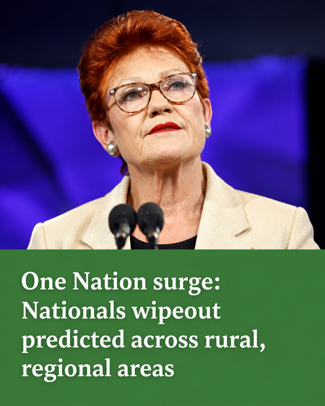 Pauline Hanson and One Nation's growing support in regional Australia