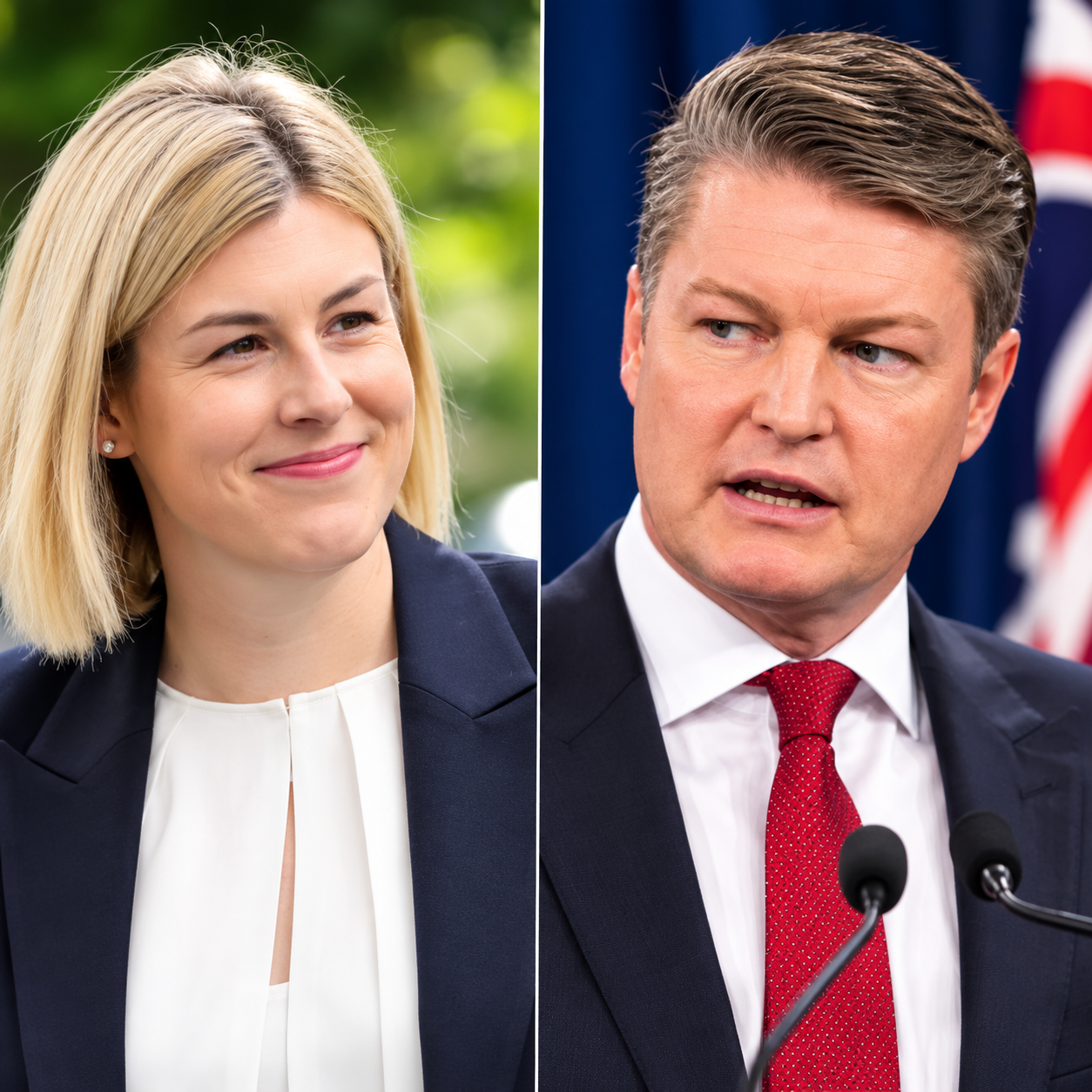 Victorian Premier Ben Carroll after replacing Jacinta Allan as Labor leader