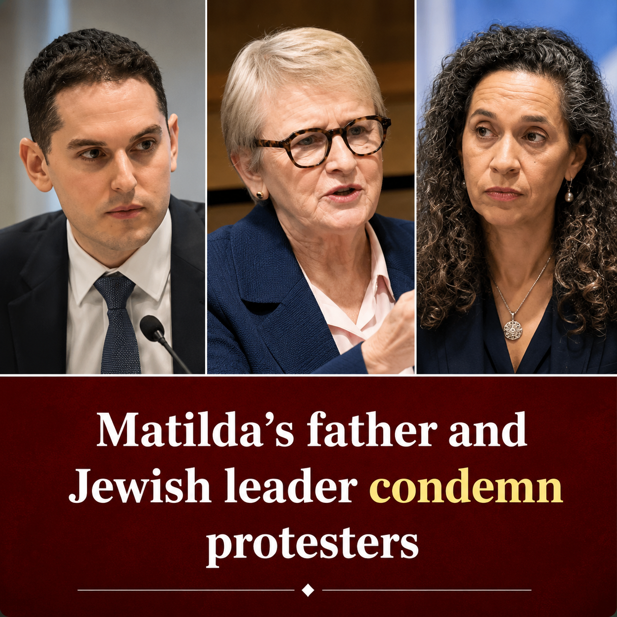 Father of Bondi terror victim Matilda Bee speaks about the Royal Commission hearing into antisemitism