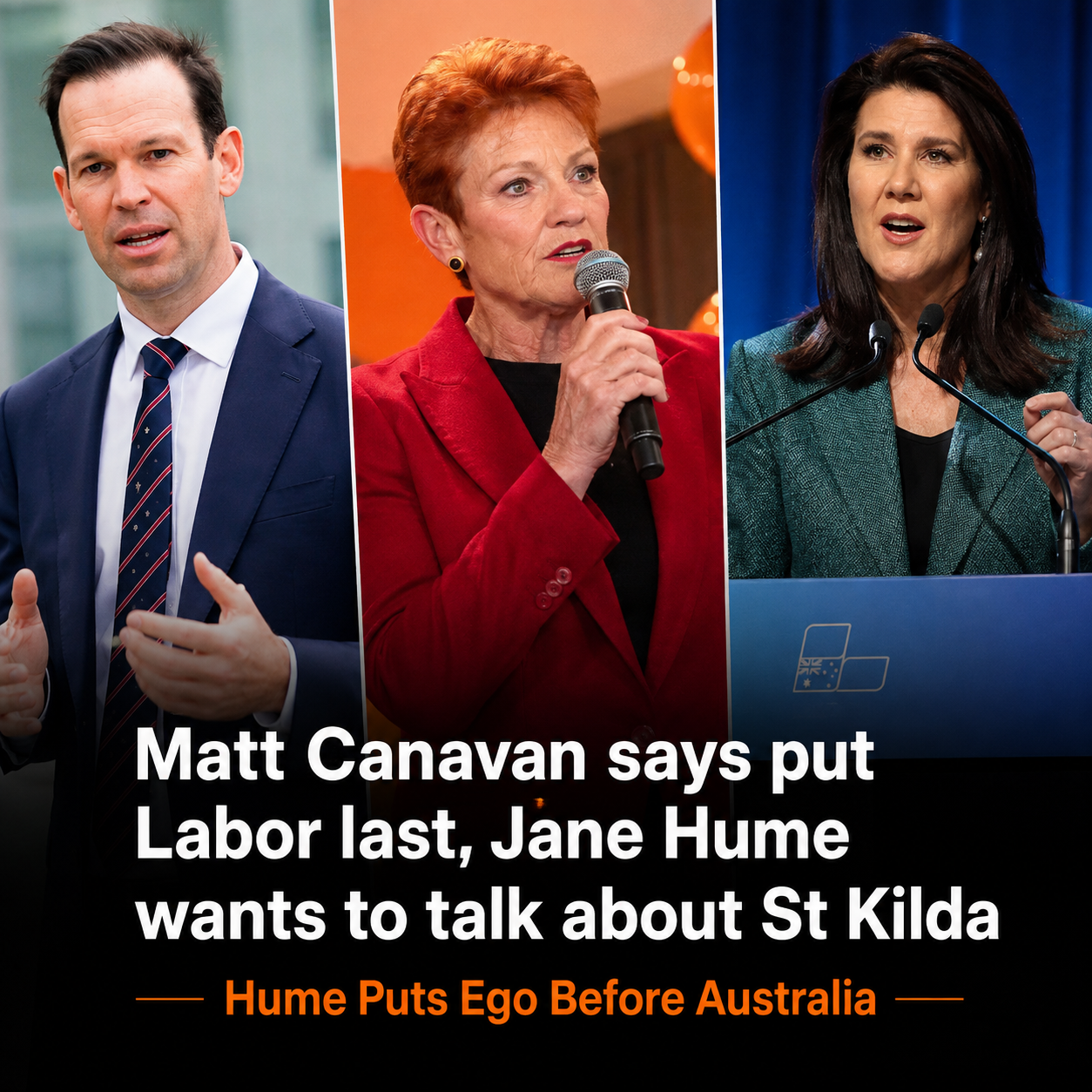 Nationals leader Matt Canavan speaks about One Nation preference discussions