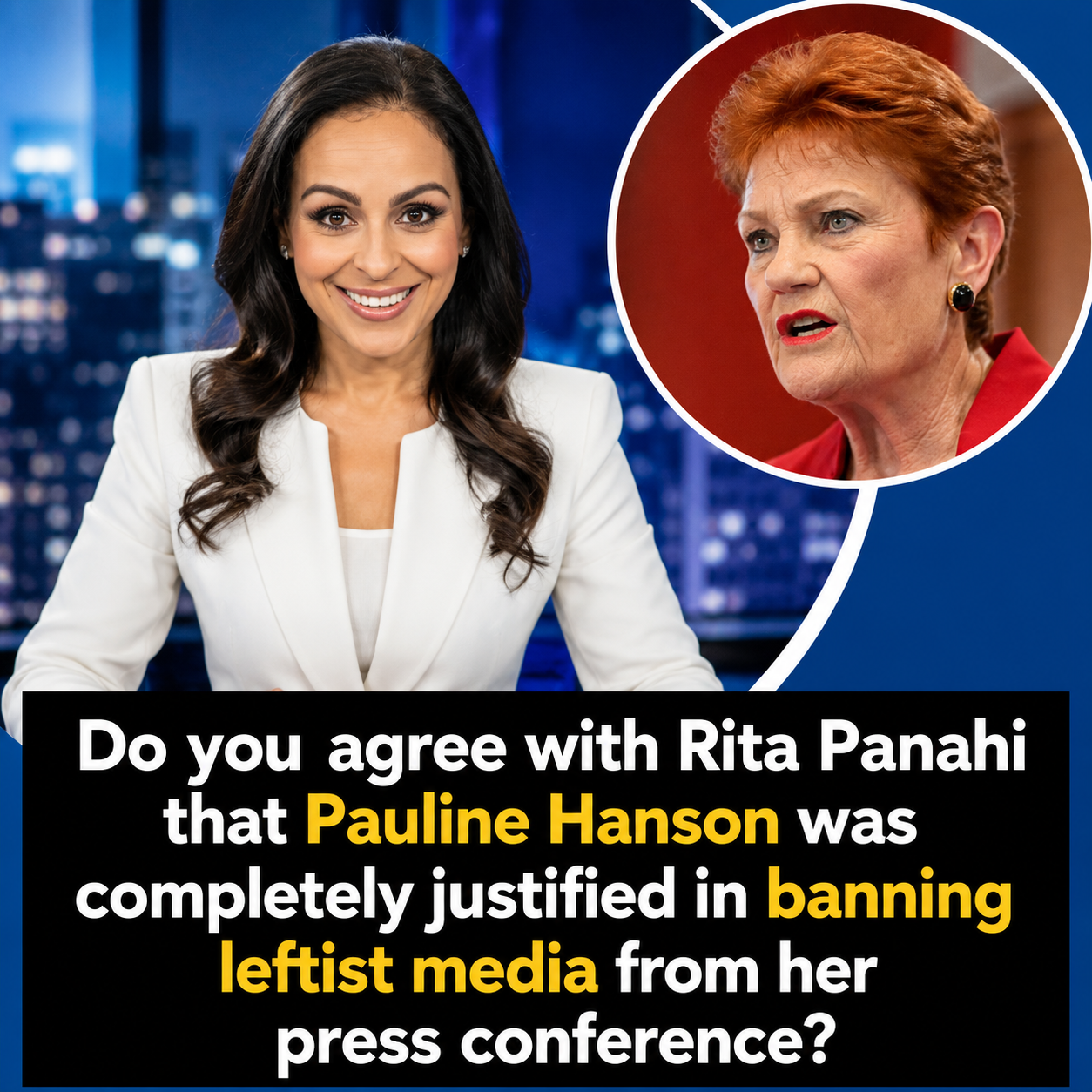 Pauline Hanson speaks during One Nation's Victorian campaign launch