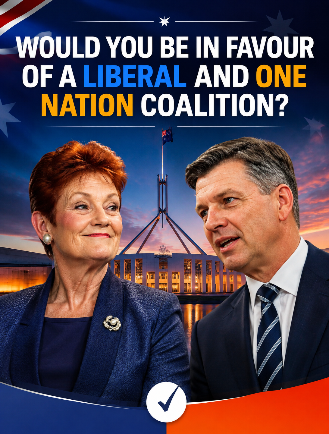 Deputy Liberal leader Jane Hume rejects the prospect of a governing coalition with Pauline Hanson's One Nation