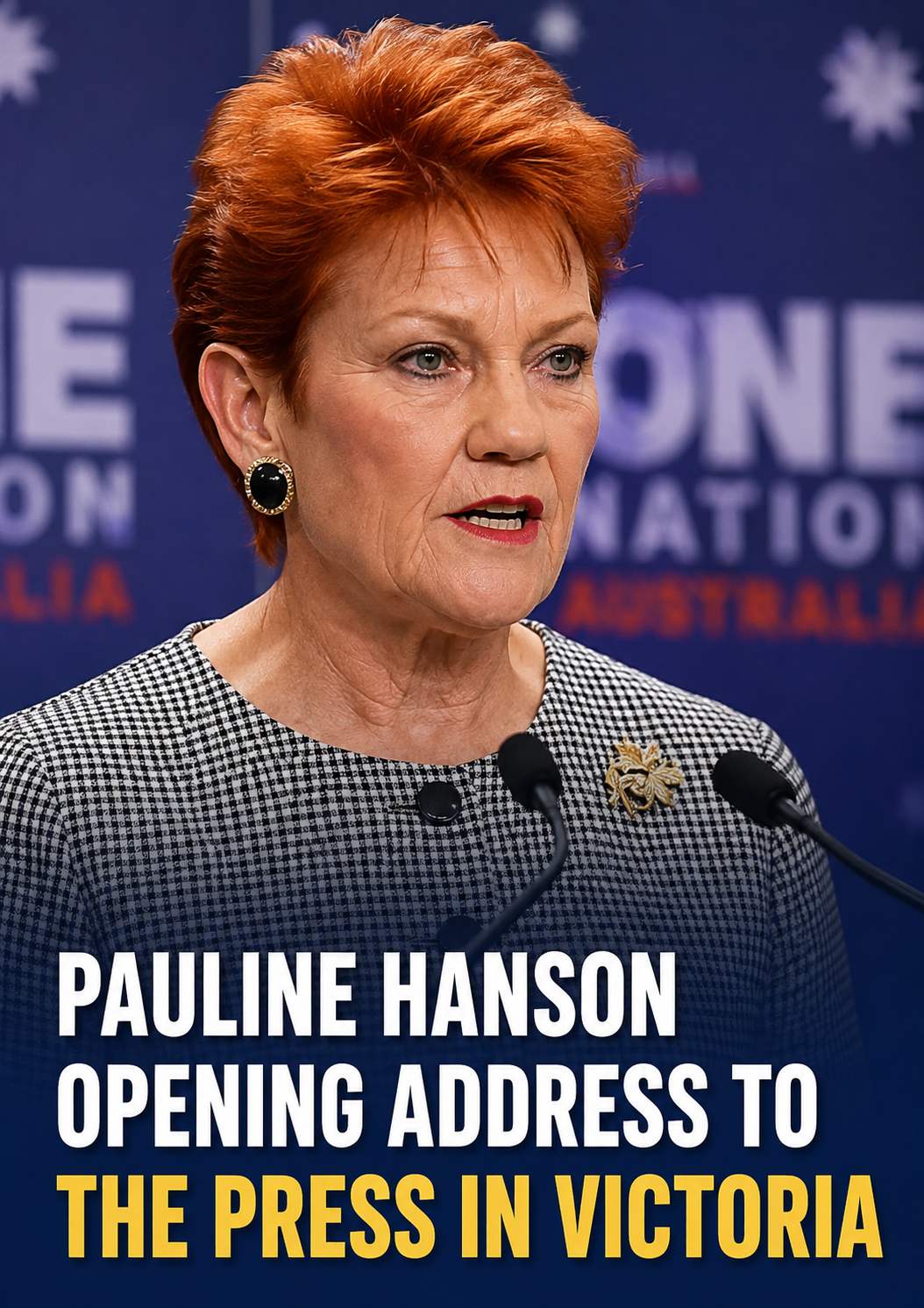 One Nation announces Warren Pickering as Victorian leader ahead of the 2026 state election