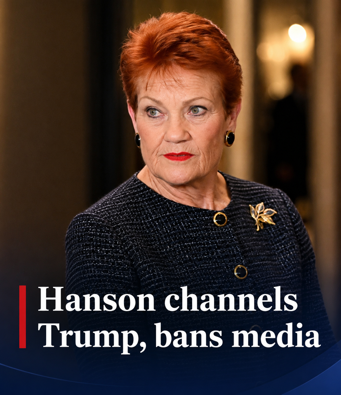 Pauline Hanson faces criticism over One Nation's media strategy and candidate communication