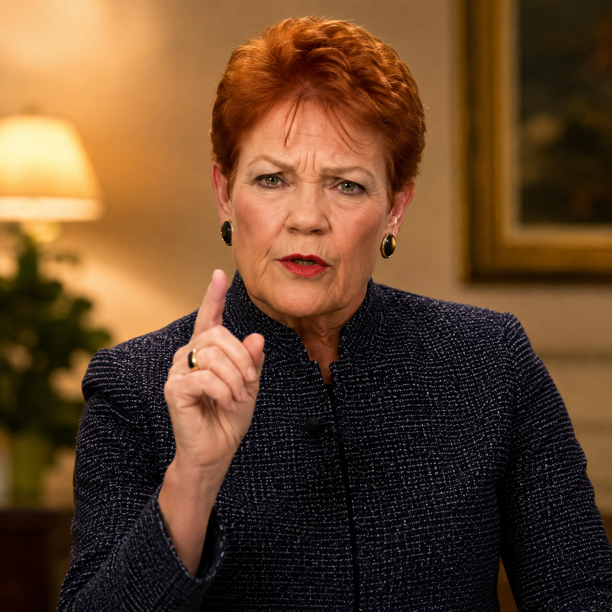 Pauline Hanson calls on the Albanese government to intervene over the ABC Gina Rinehart controversy