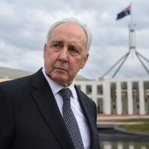 Paul Keating AUKUS policy illustration