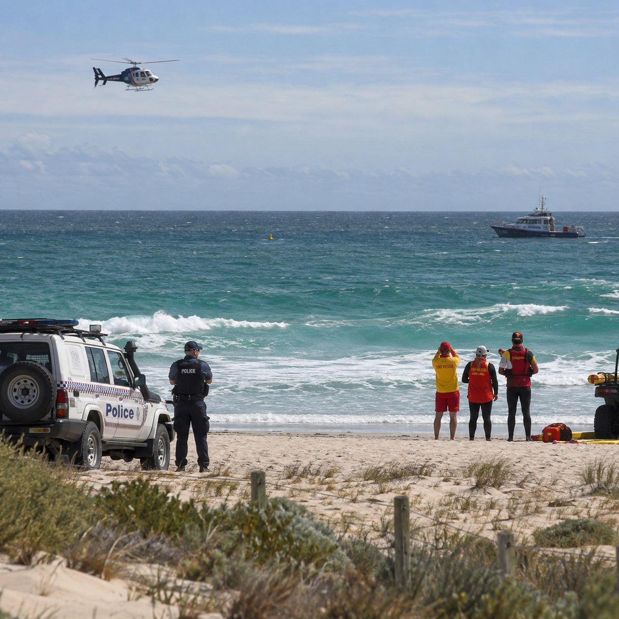 Perth Swimmer Dies After Shark Bite at Sorrento Beach, Police Say