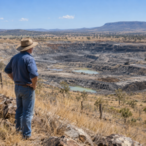Approved editorial image for Queensland abandoned coal mine rehabilitation story