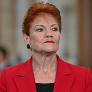 Pauline Hanson at a public appearance