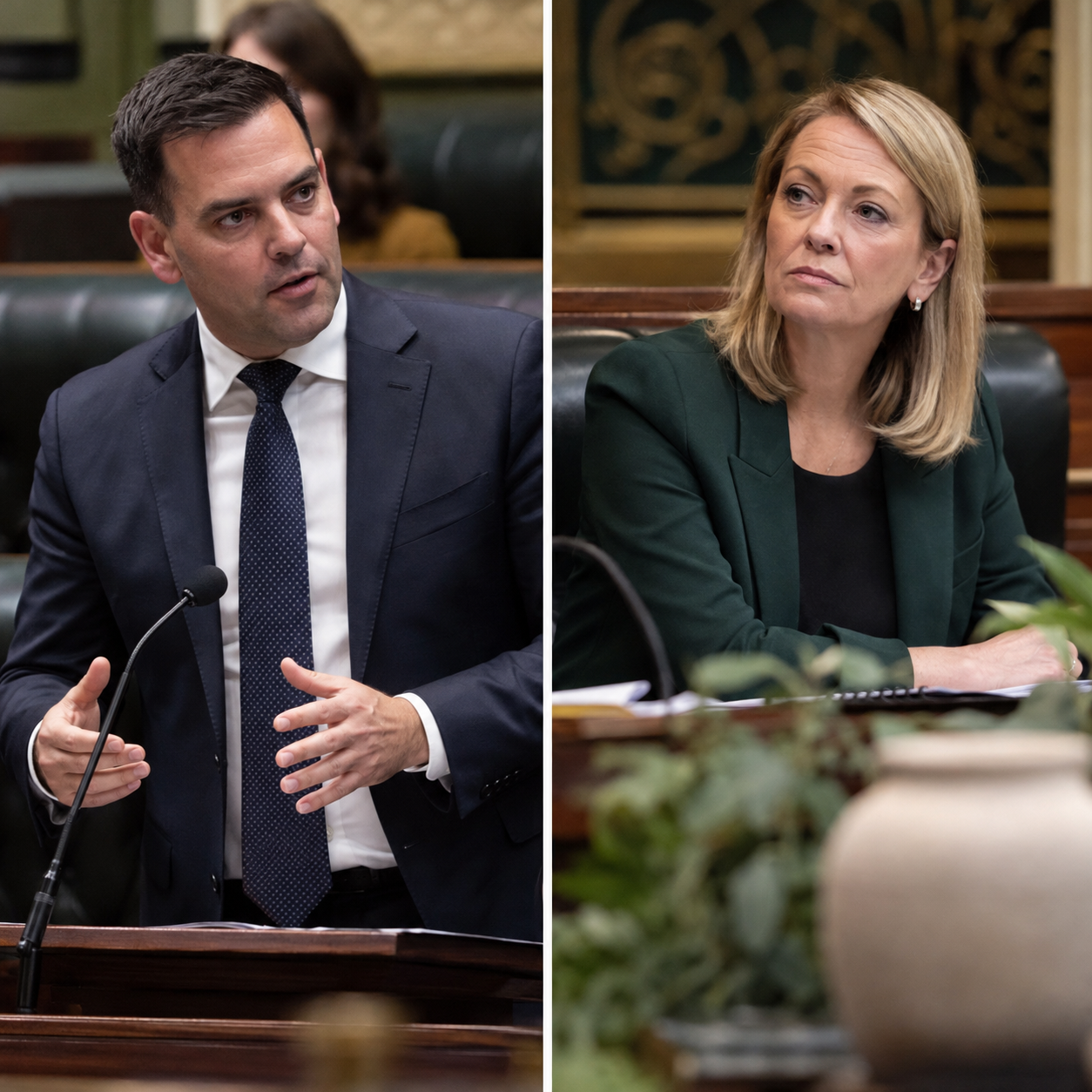 AI-generated editorial illustration of NSW Opens a Path for Terramation as Parliament Backs New Funeral Option