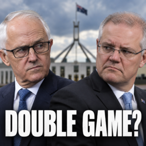 Editorial composite of Malcolm Turnbull and Scott Morrison about the 2018 Liberal leadership dispute