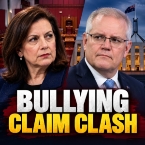Illustrative separate portraits of Concetta Fierravanti-Wells and Scott Morrison during a Liberal Party preselection dispute